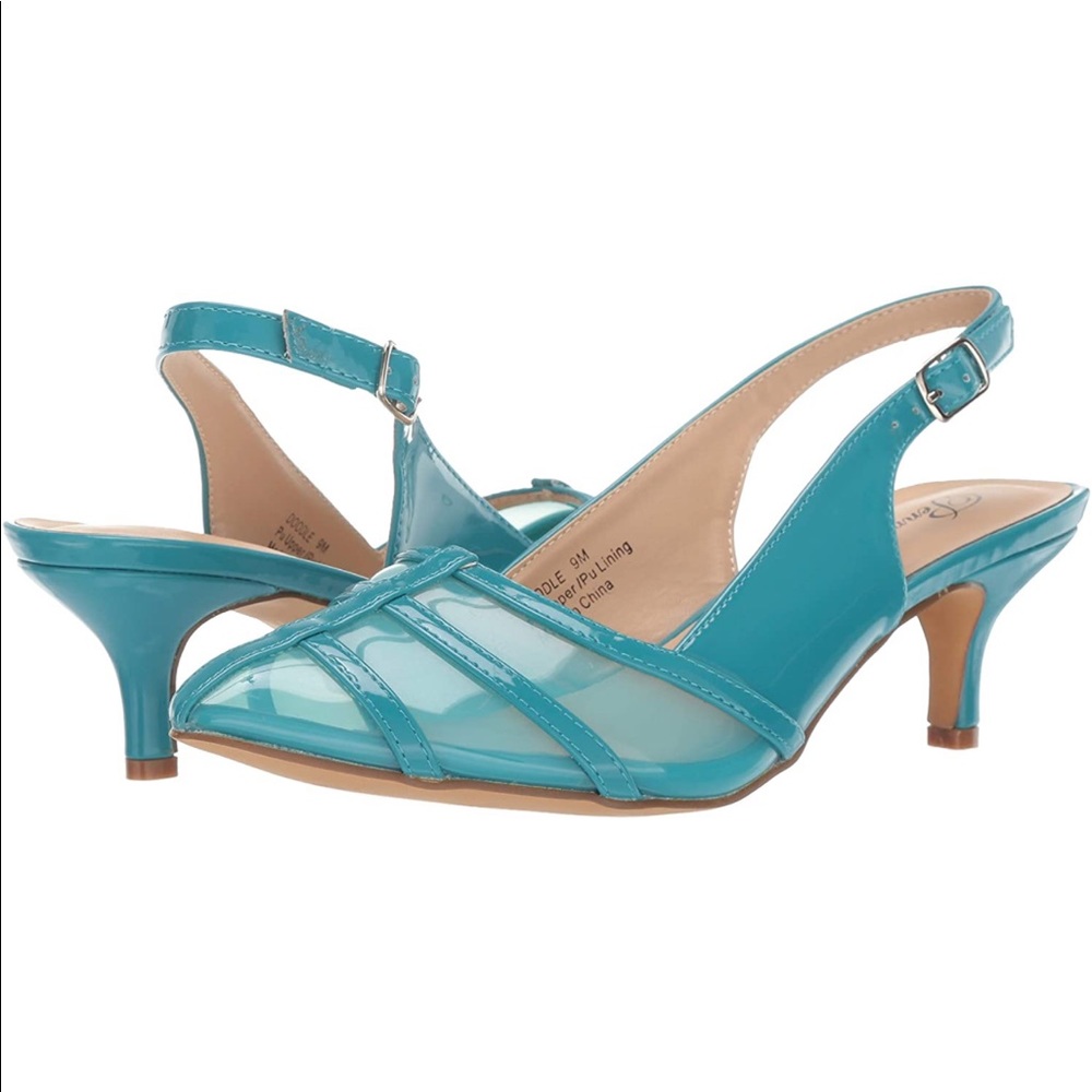 NWOB Penny Loves Kenny Doodle Slingbacks